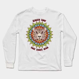 Heart Open Long Sleeve T-Shirt